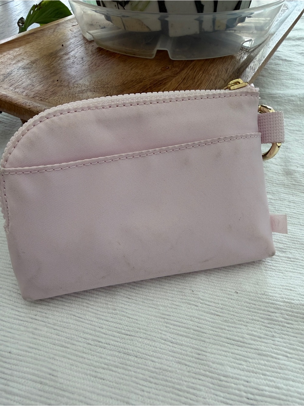 lululemon athletica Light Pink Zip Cosmetic Pouch - Picture 3 of 4